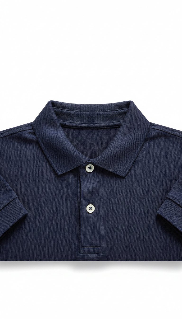 Cable Knit Polo