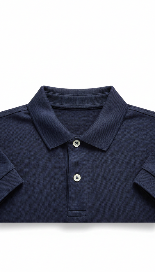 Cable Knit Polo