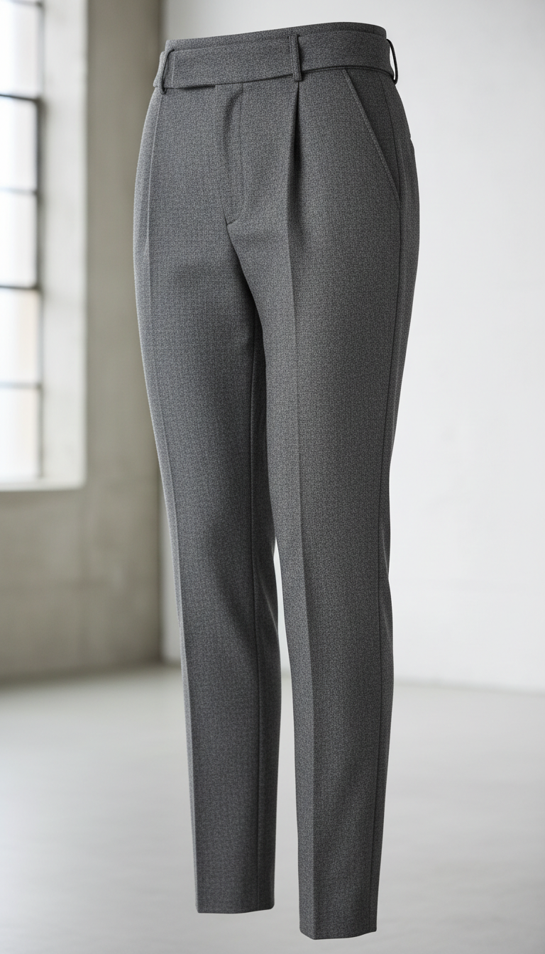 Relaxed Fit Baggy Trousers - Women