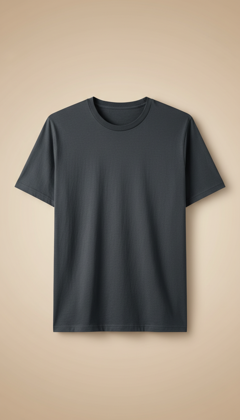 Fitted Crew Neck Tee - Women